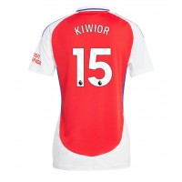 Arsenal Jakub Kiwior #15 Replica Home Shirt Ladies 2024-25 Short Sleeve